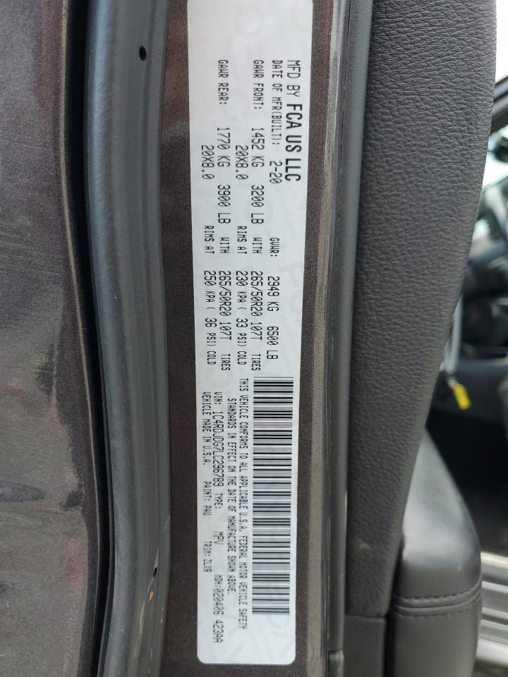 2020 DODGE DURANGO