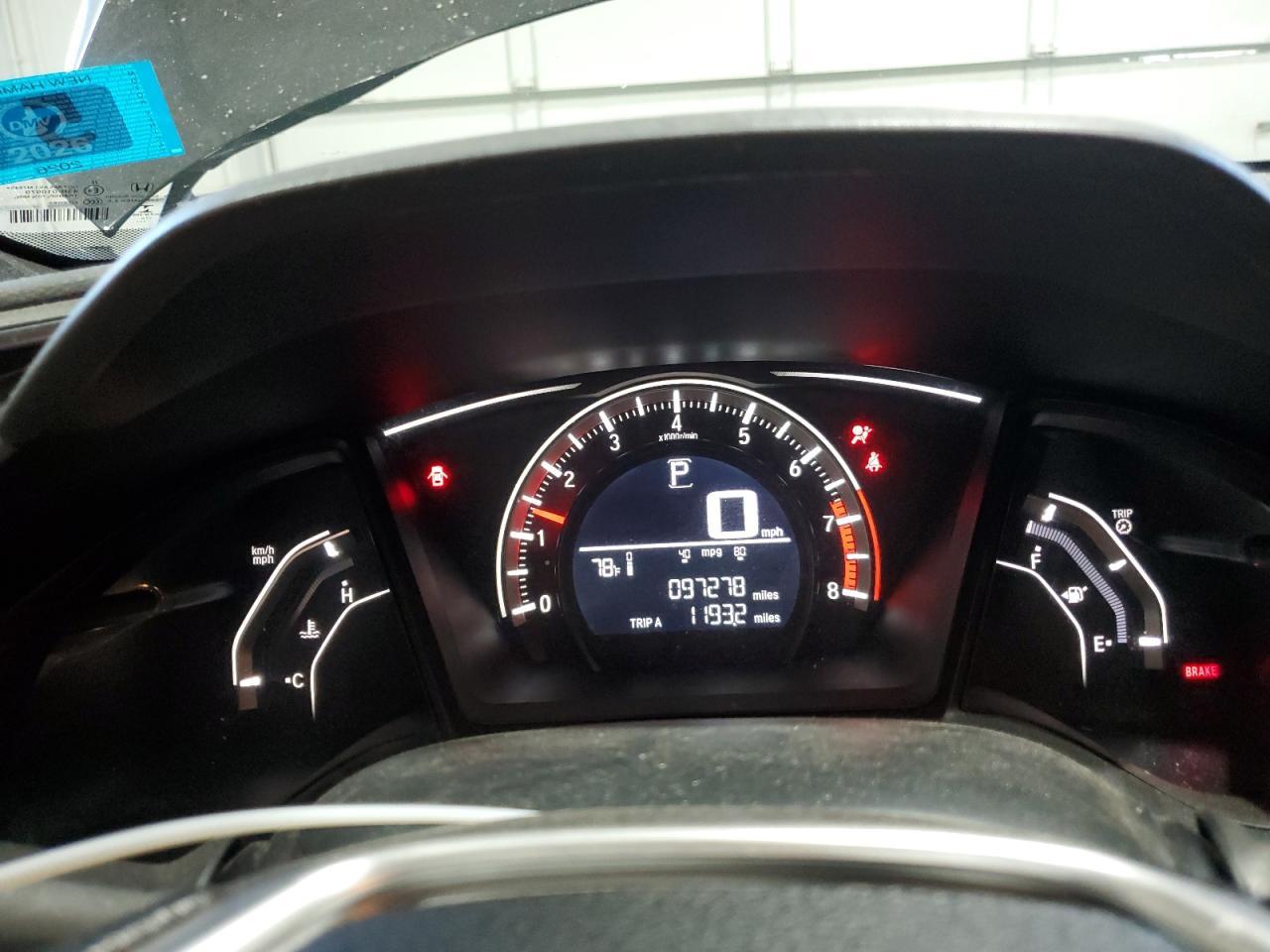 2016 HONDA CIVIC