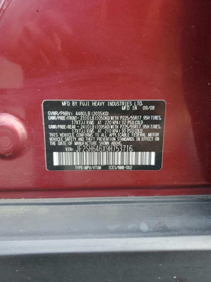 2009 SUBARU FORESTER