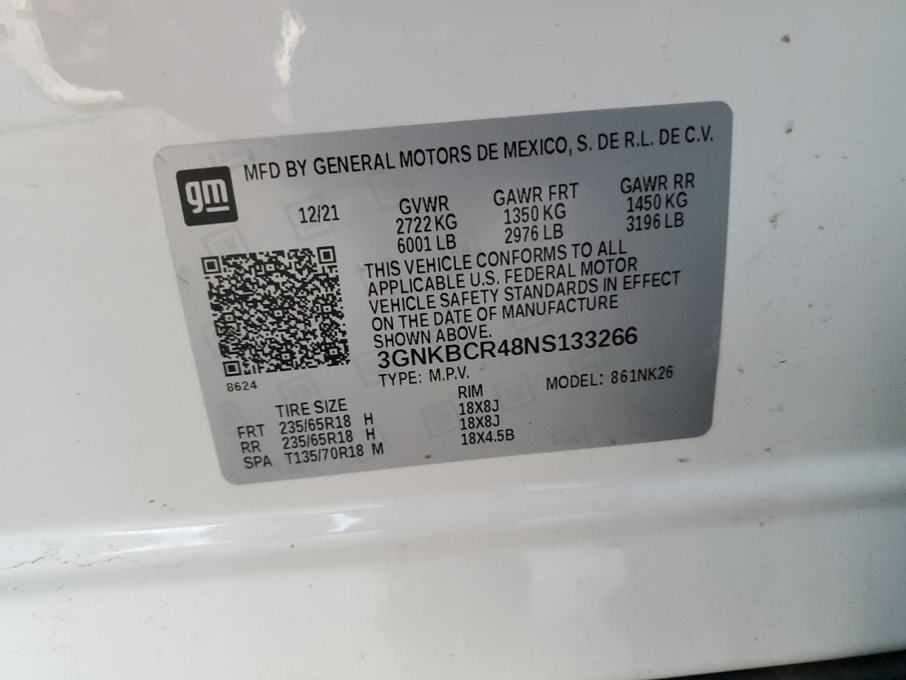 2022 CHEVROLET BLAZER