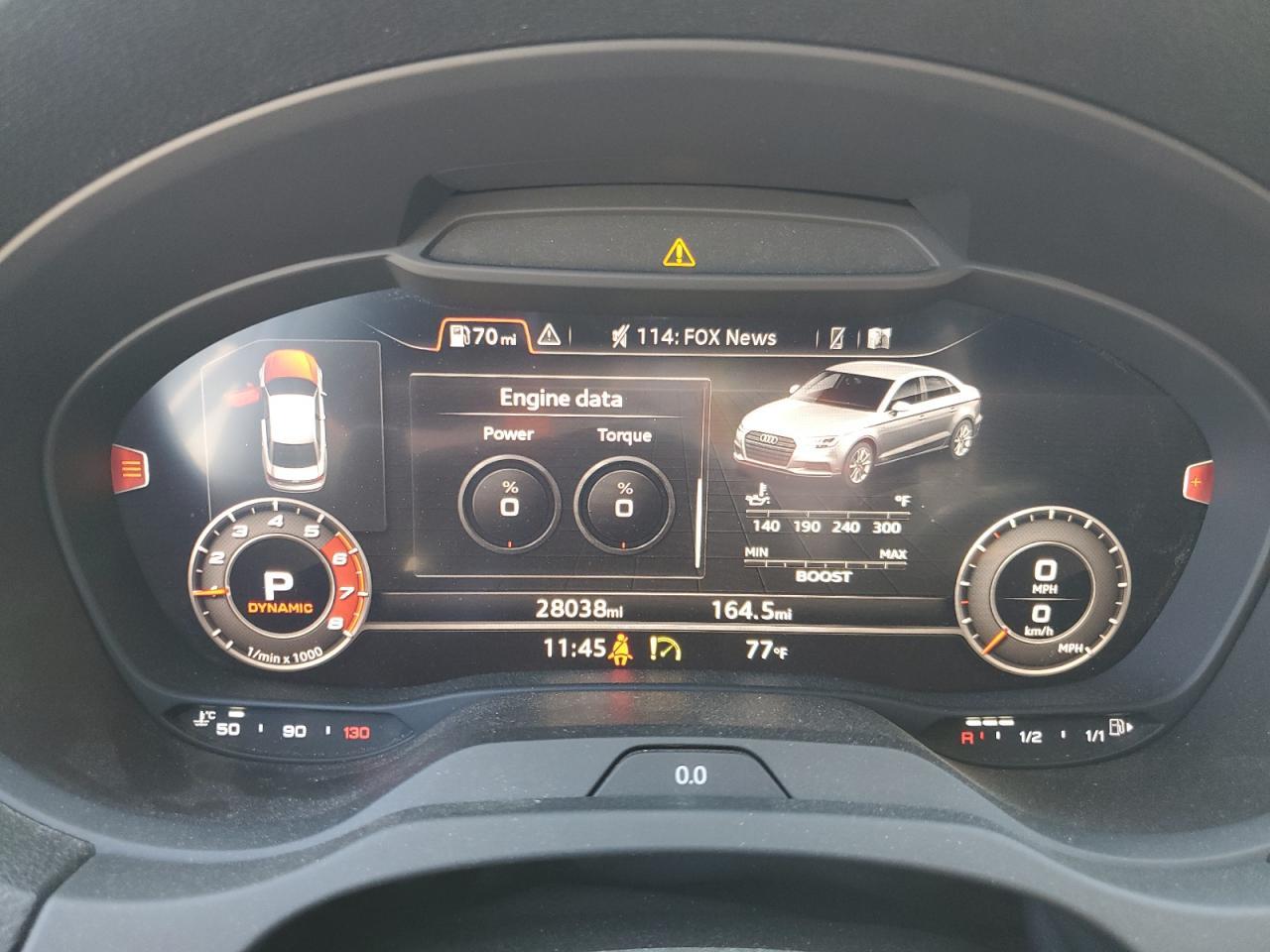 2019 AUDI RS3