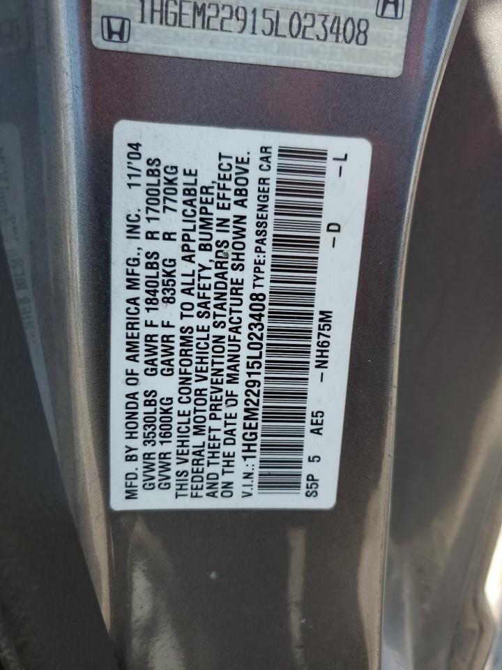 2005 HONDA CIVIC