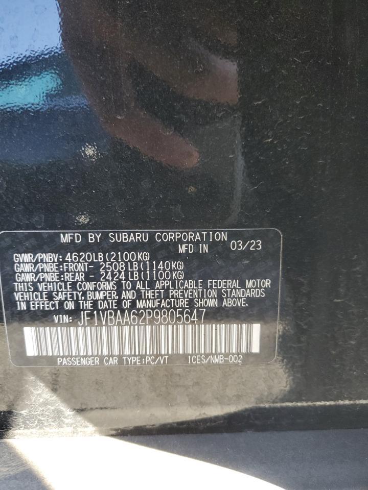 2023 SUBARU WRX