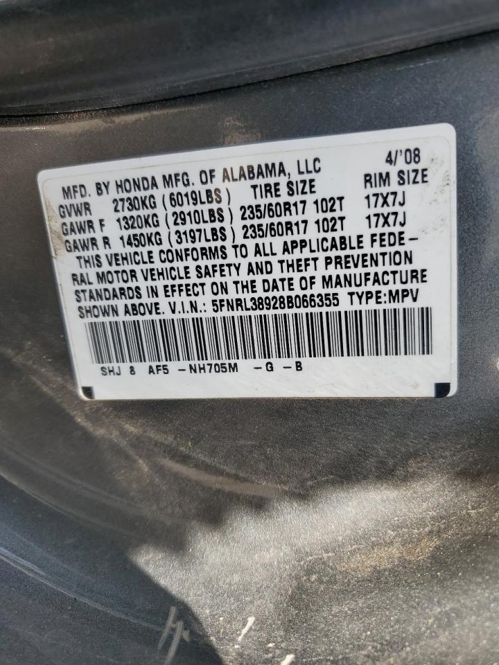 2008 HONDA ODYSSEY