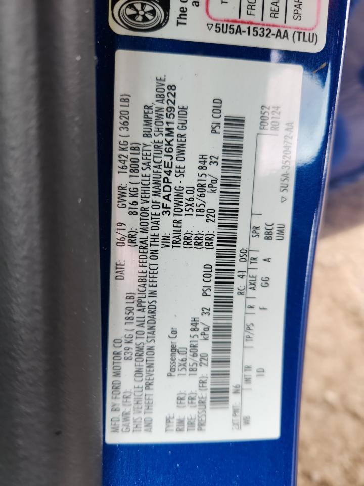 2019 FORD Fiesta