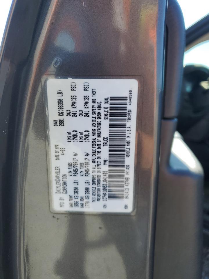 2003 DODGE RAM 1500