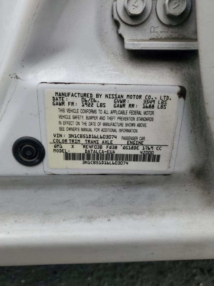 2006 NISSAN SENTRA