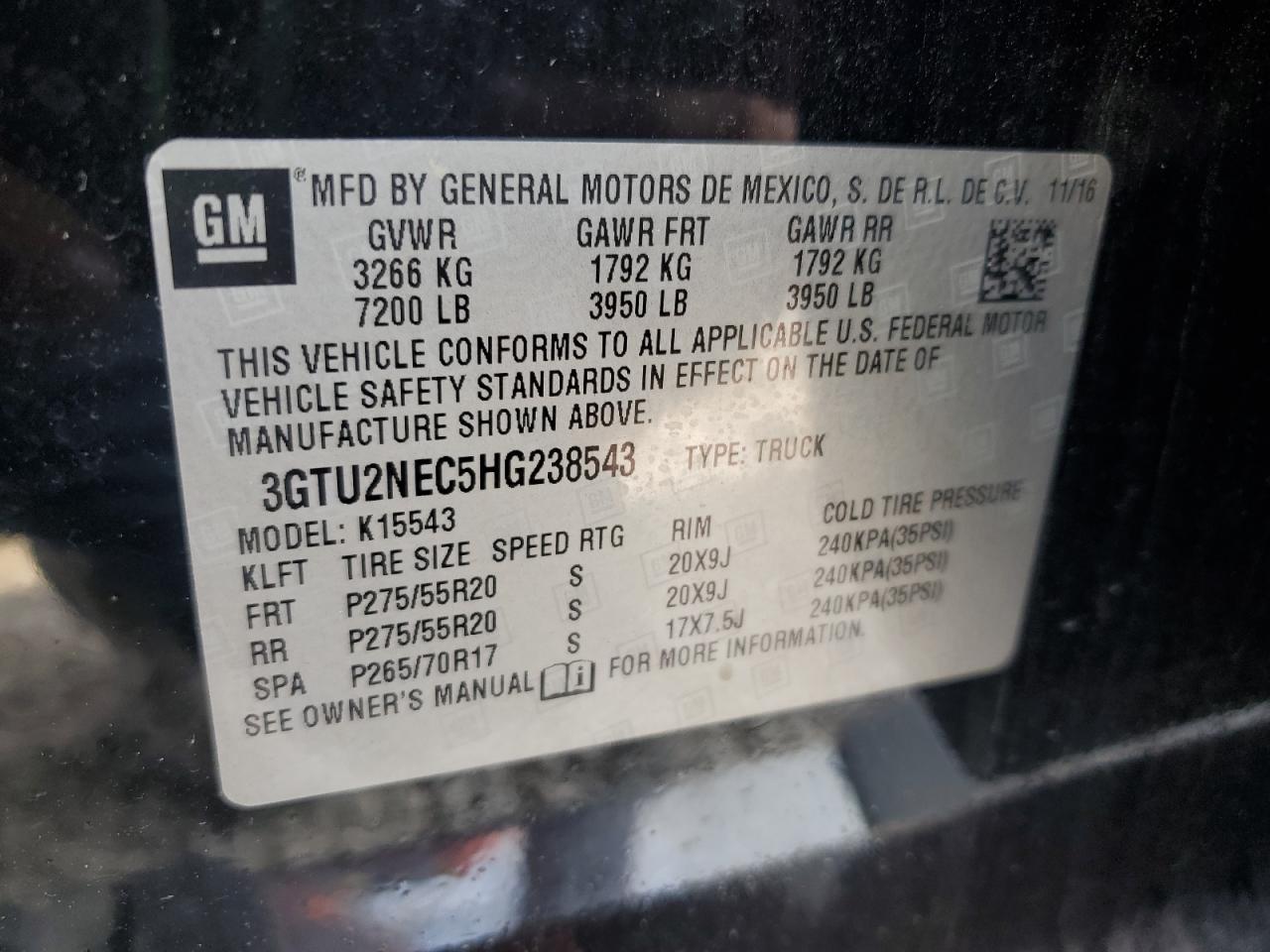 2017 GMC Sierra