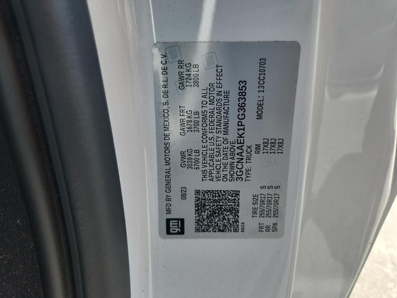 2023 CHEVROLET Silverado