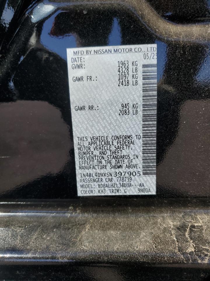 2025 NISSAN ALTIMA