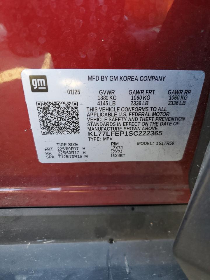 2025 CHEVROLET TRAX