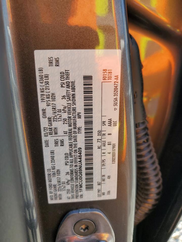 2022 FORD ESCAPE