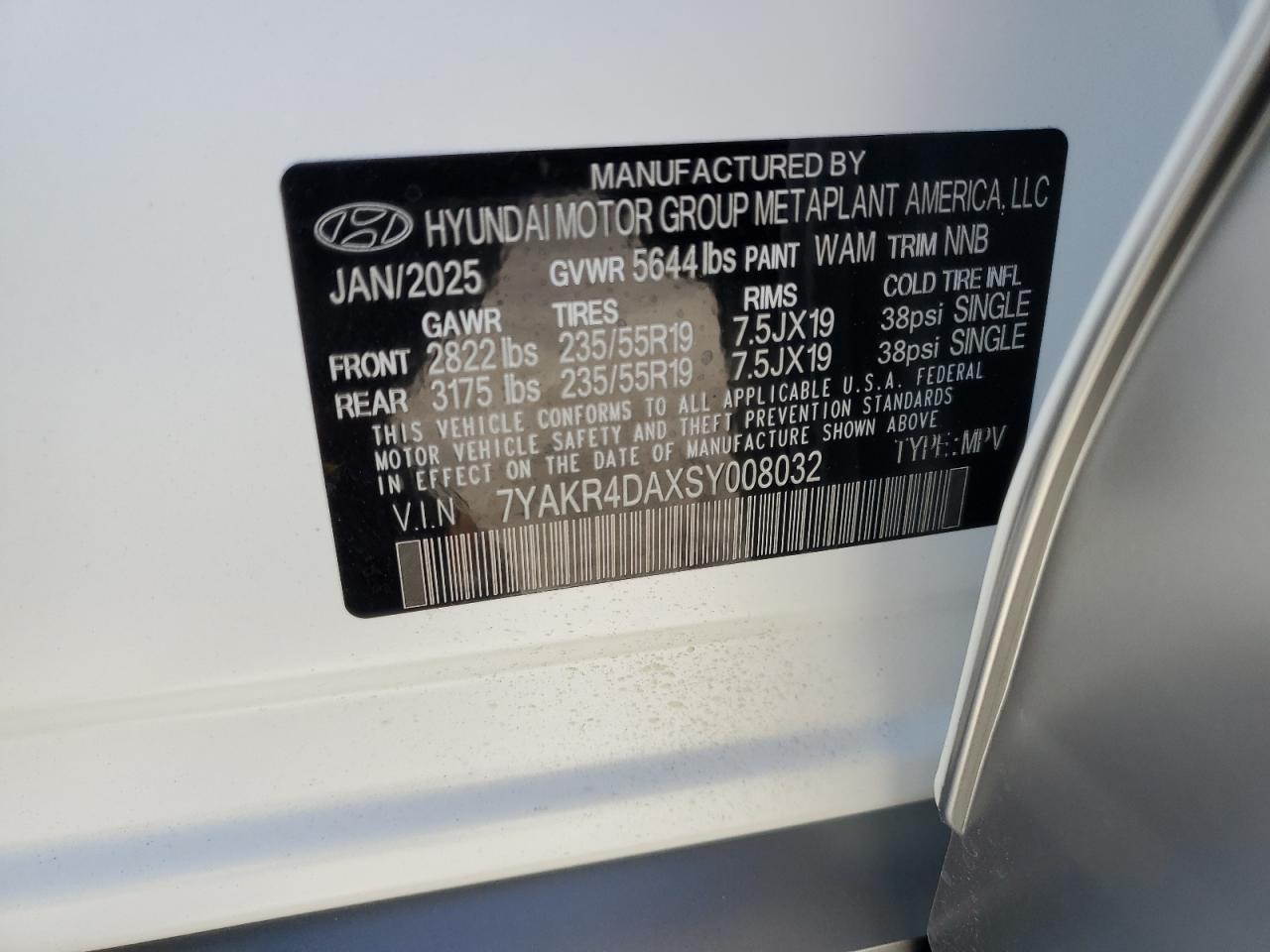 2025 HYUNDAI IONIQ 5