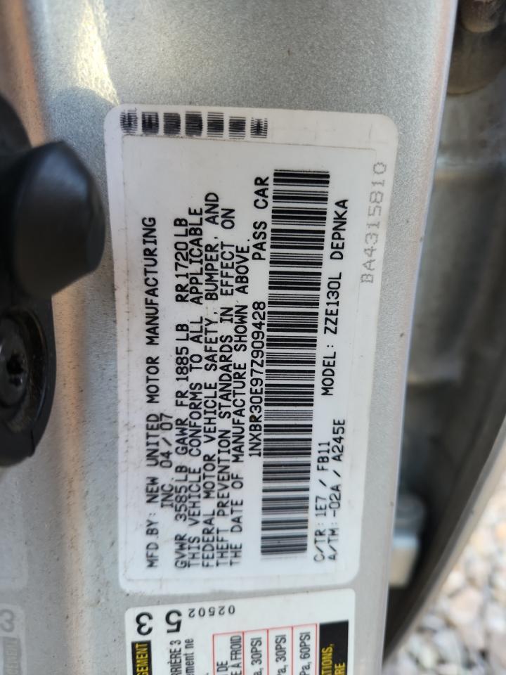 2007 TOYOTA COROLLA