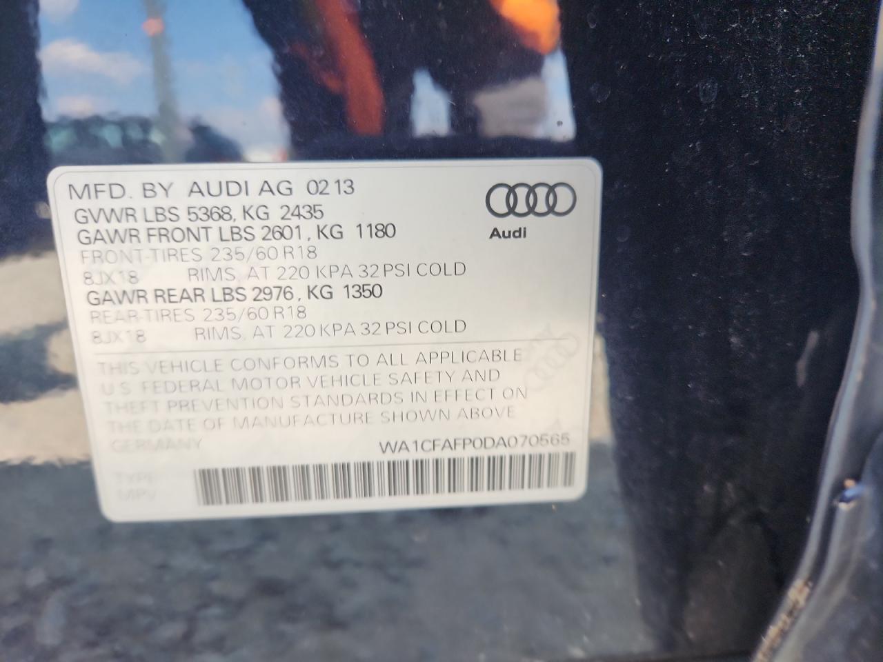 2013 AUDI Q5