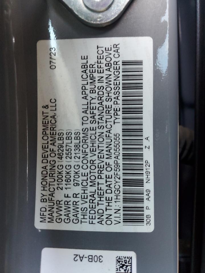 2023 HONDA ACCORD