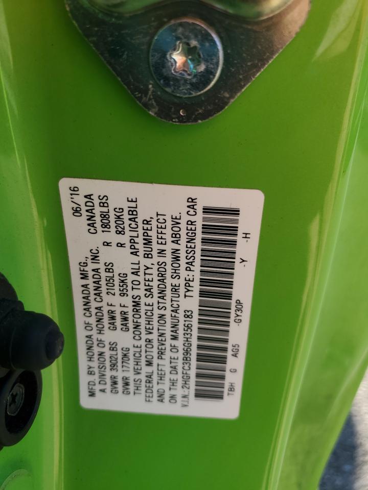 2016 HONDA CIVIC