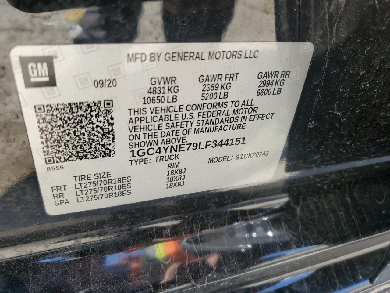 2020 CHEVROLET Silverado