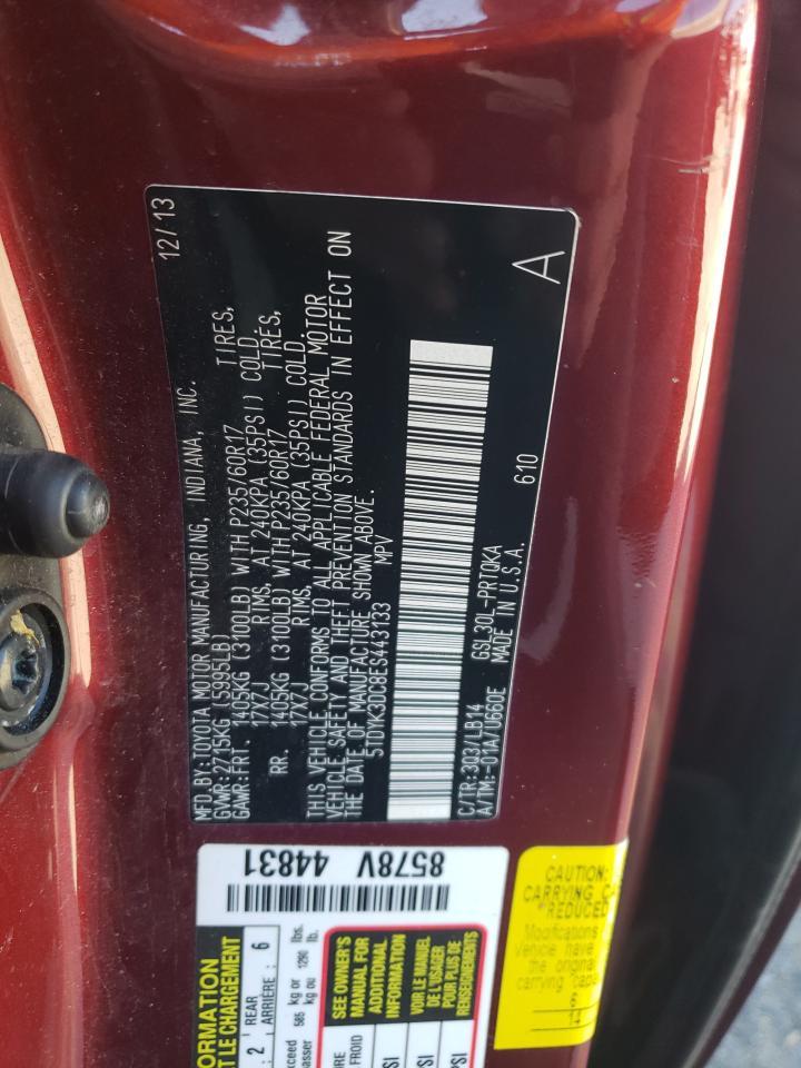 2014 TOYOTA SIENNA