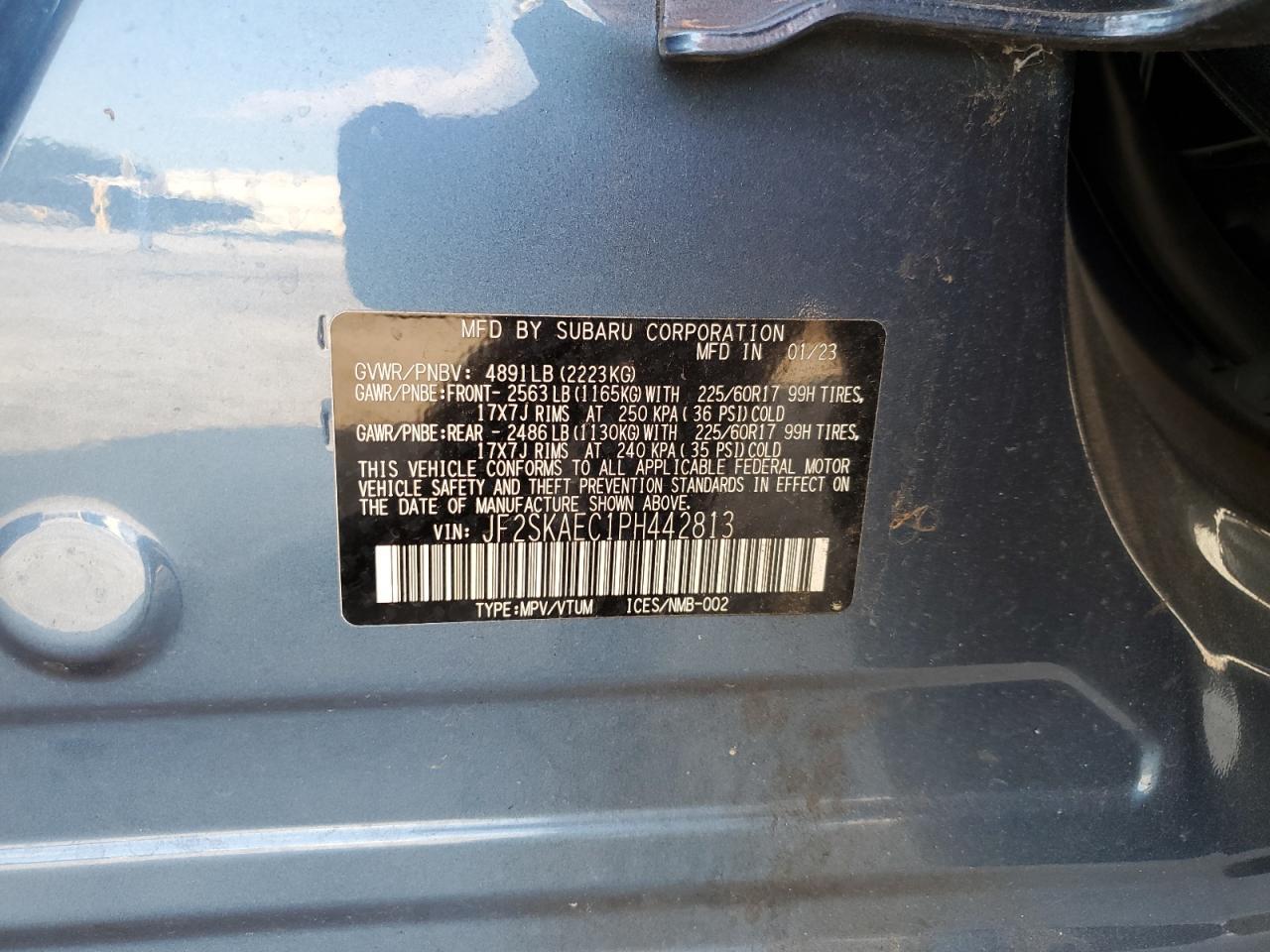 2023 SUBARU FORESTER