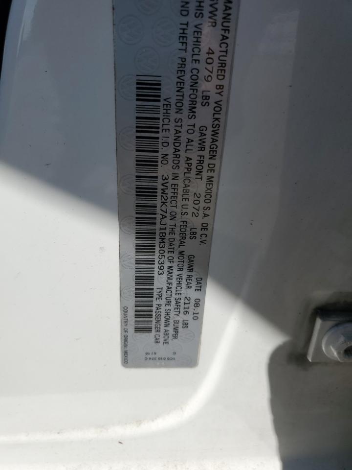 2011 VOLKSWAGEN JETTA