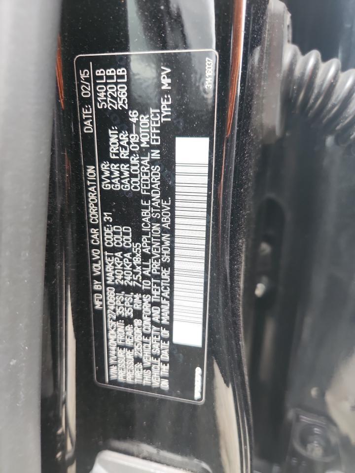 2015 VOLVO XC60
