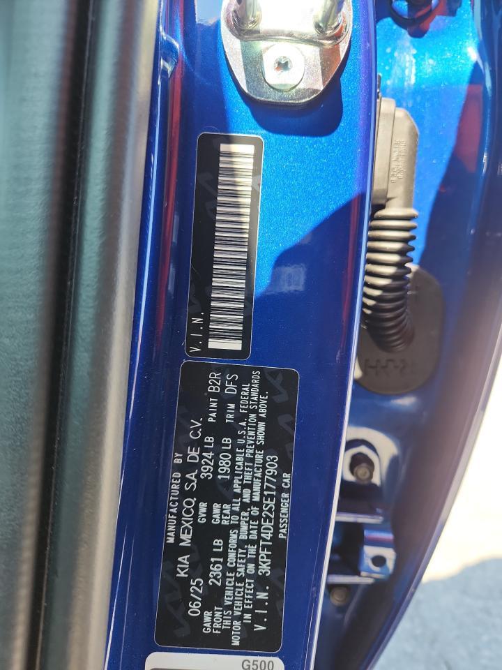 2025 KIA K4