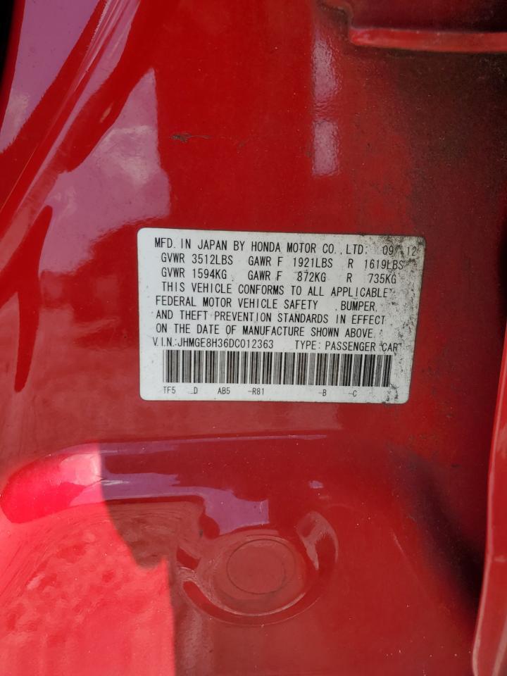 2013 HONDA FIT