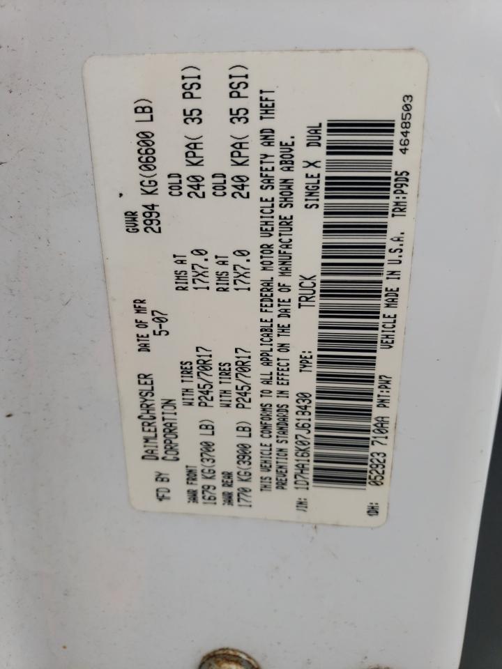 2007 DODGE RAM 1500