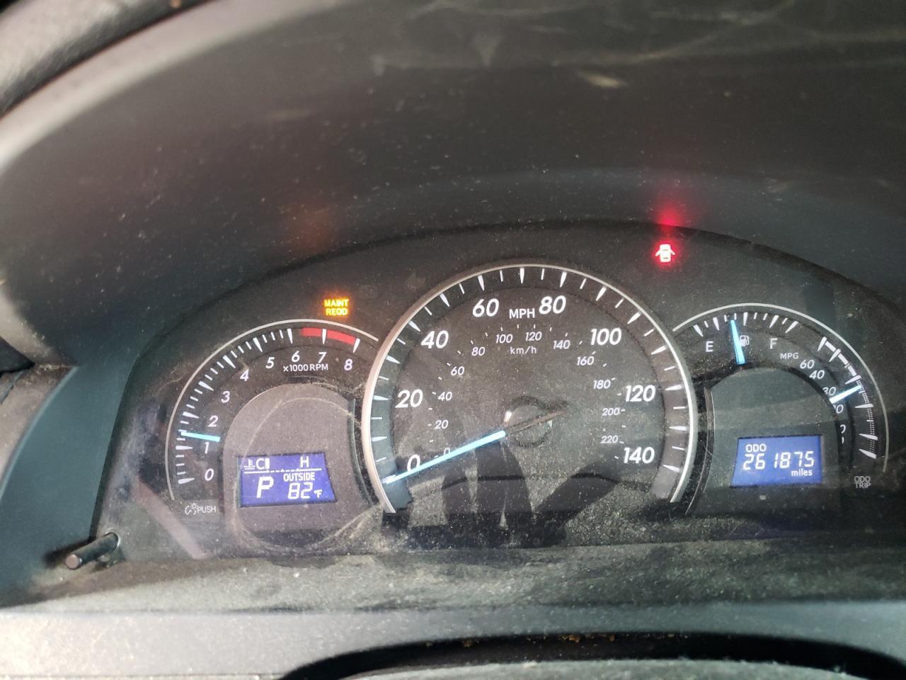 2012 TOYOTA CAMRY