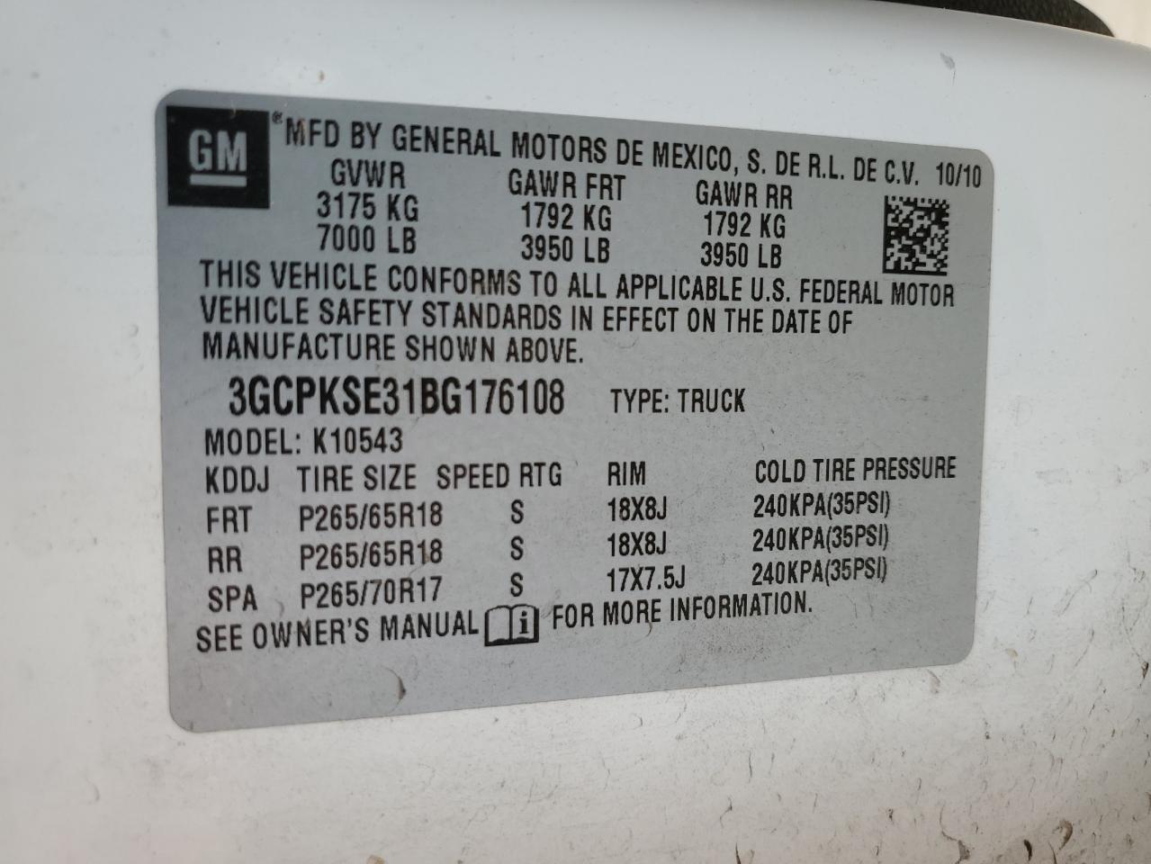 2011 CHEVROLET Silverado