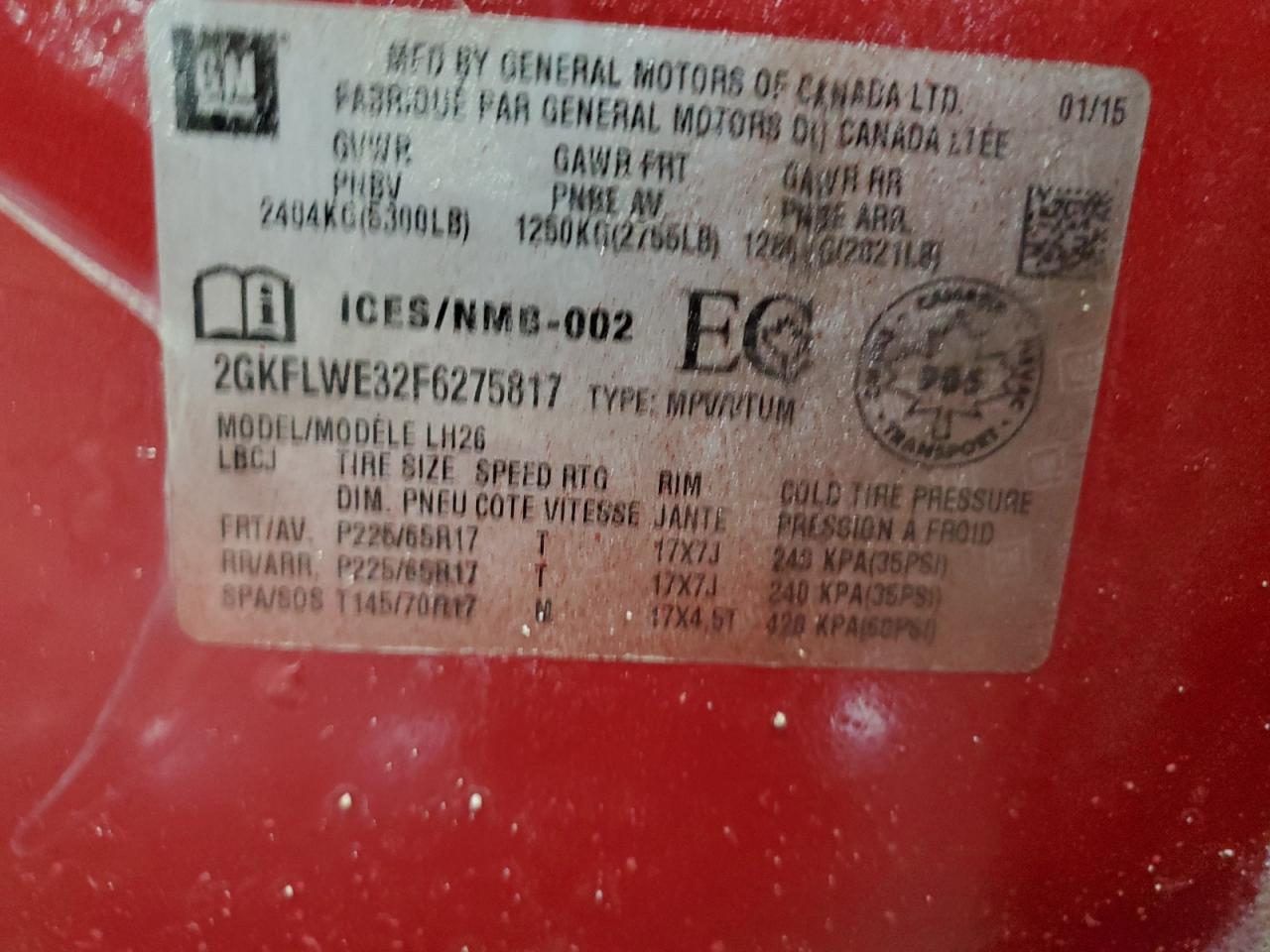 2015 GMC Terrain