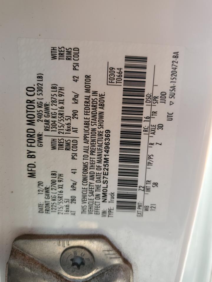 2021 FORD TRANSIT CONNECT