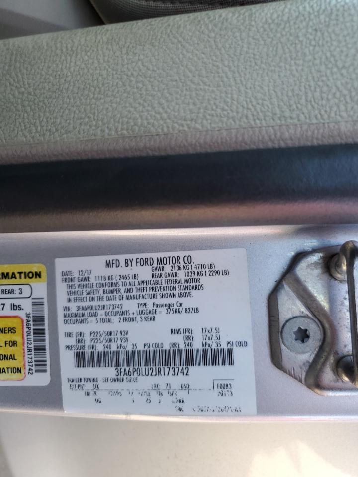 2018 FORD FUSION