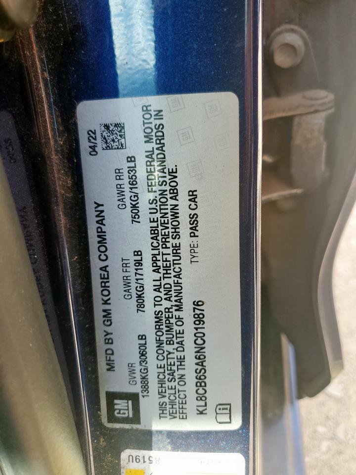 2022 CHEVROLET Spark