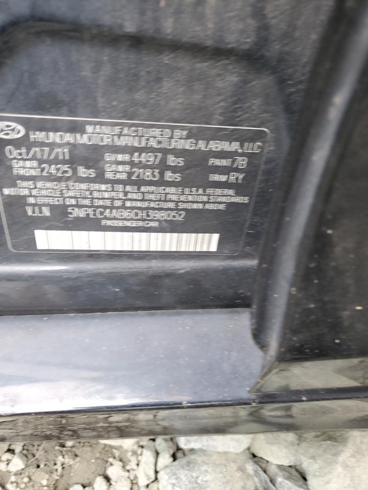 2012 HYUNDAI SONATA