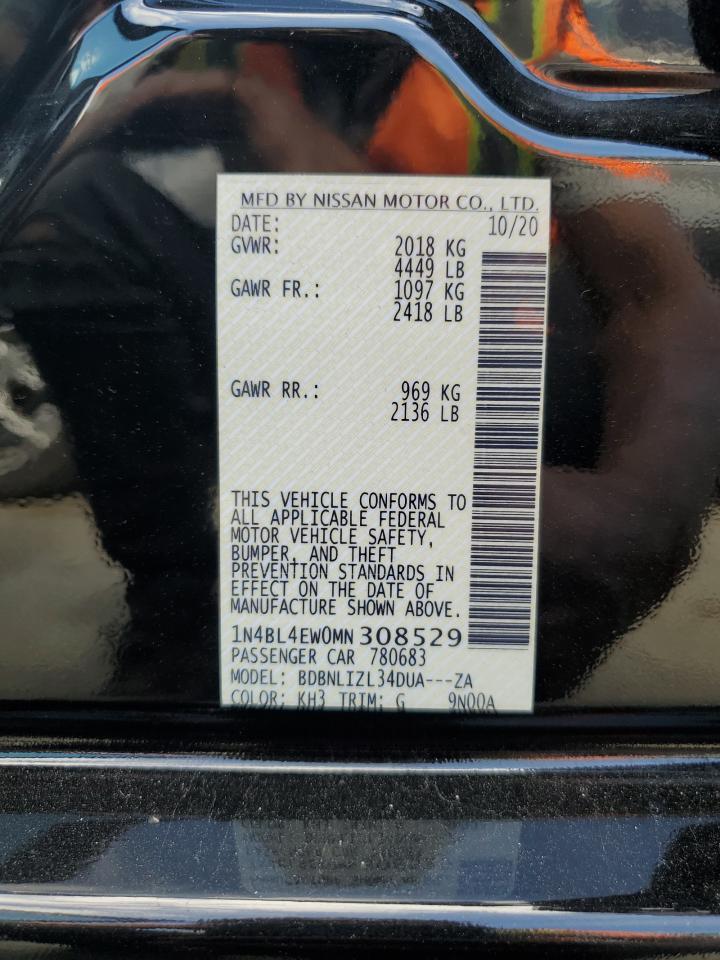 2021 NISSAN ALTIMA
