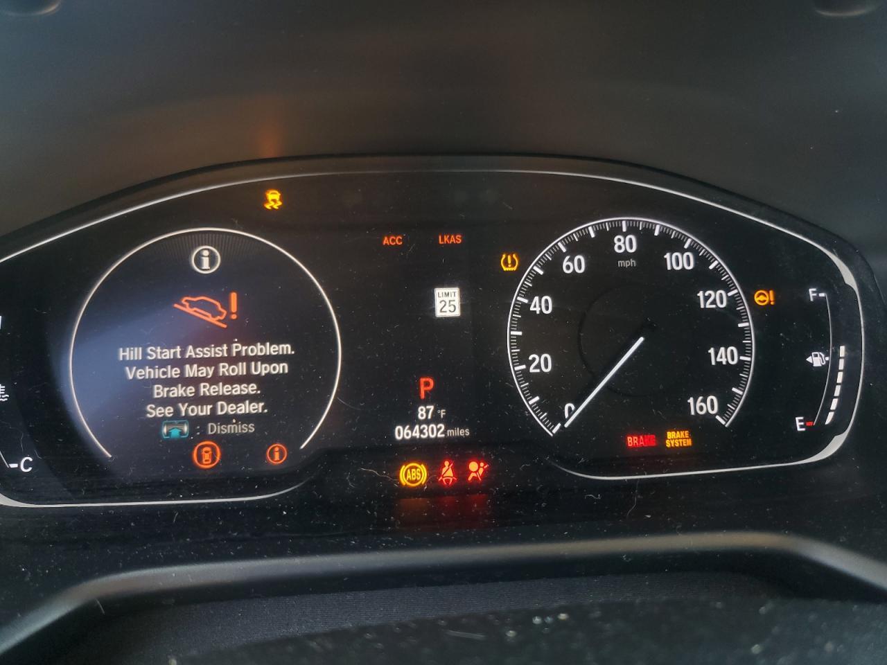 2019 HONDA ACCORD