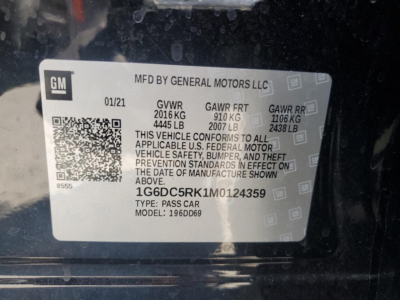 2021 CADILLAC CT4