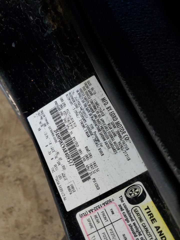 2010 FORD FUSION