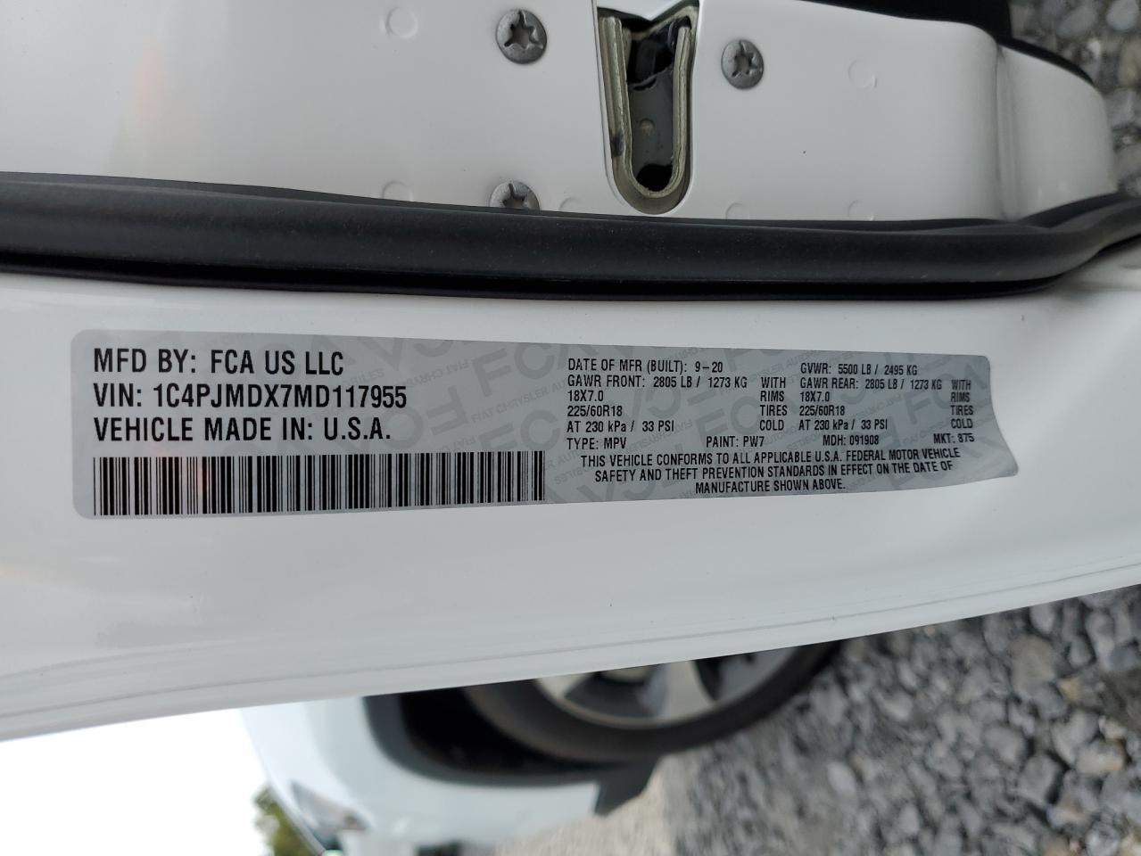 2021 JEEP CHEROKEE