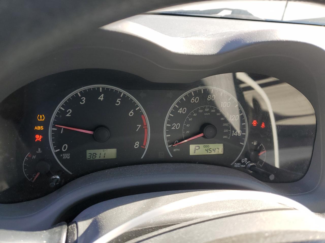 2009 TOYOTA COROLLA