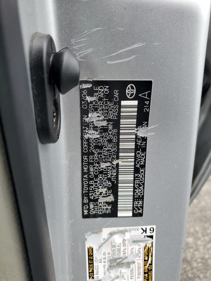 2007 TOYOTA CAMRY