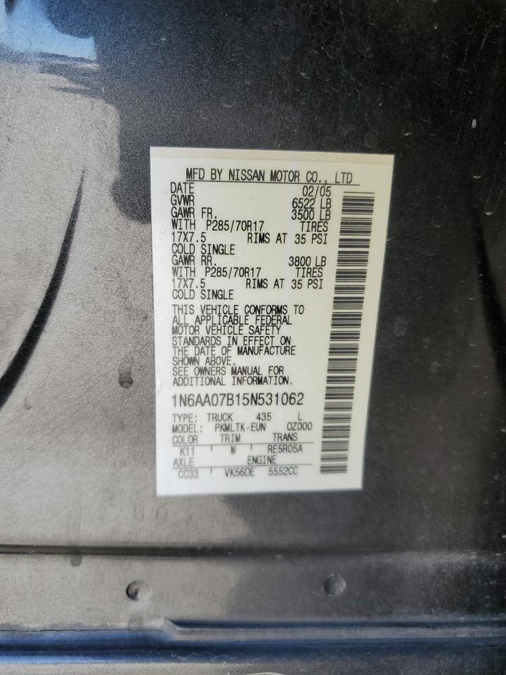 2005 NISSAN Titan