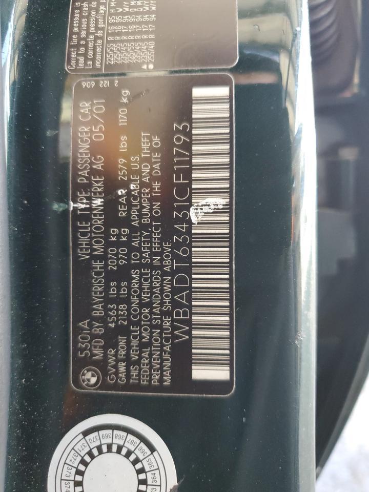 2001 BMW 5 series