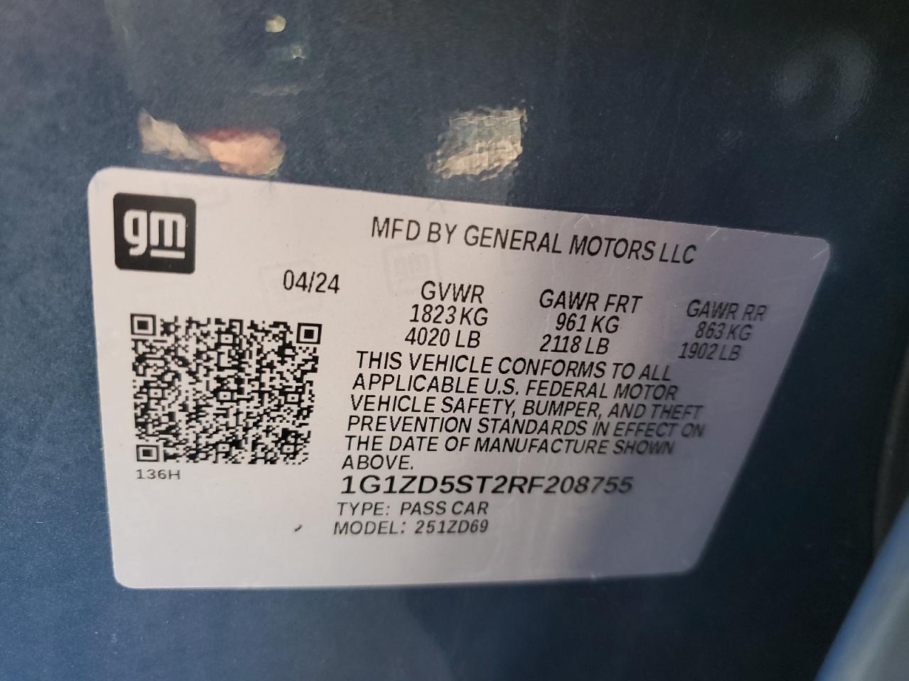 2024 CHEVROLET MALIBU