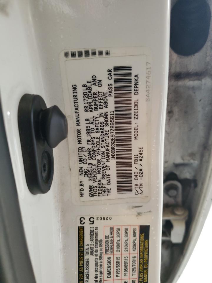 2007 TOYOTA COROLLA