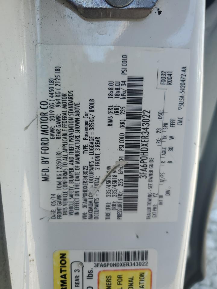 2014 FORD FUSION