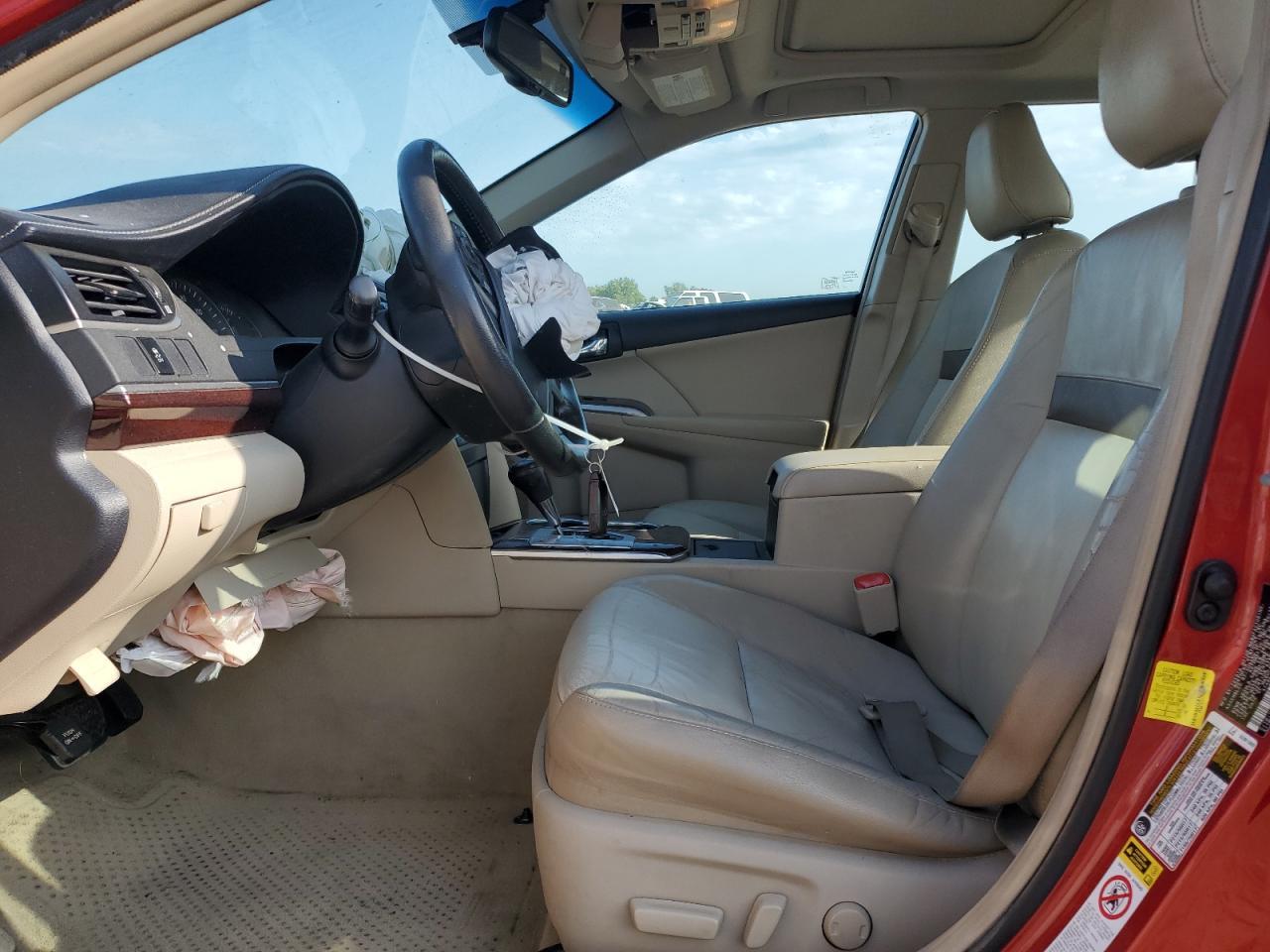 2012 TOYOTA CAMRY