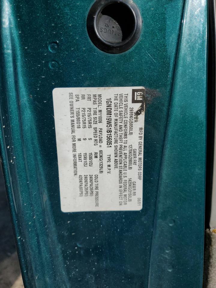 2001 CHEVROLET Astro